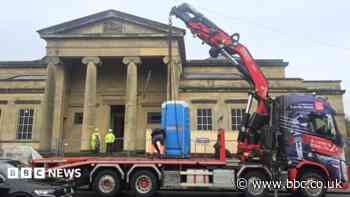 Work begins to turn derelict courthouse into museum