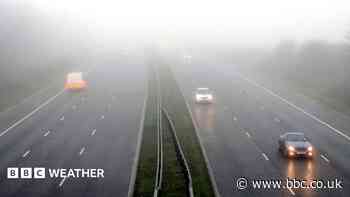 Thick fog to create dangerous driving conditions for UK commuters