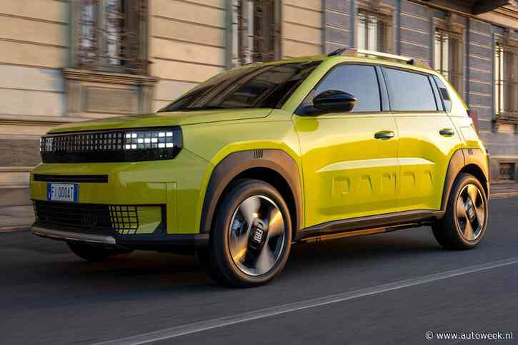 Elektrische Fiat Grande Panda komt voortaan een kwart verder