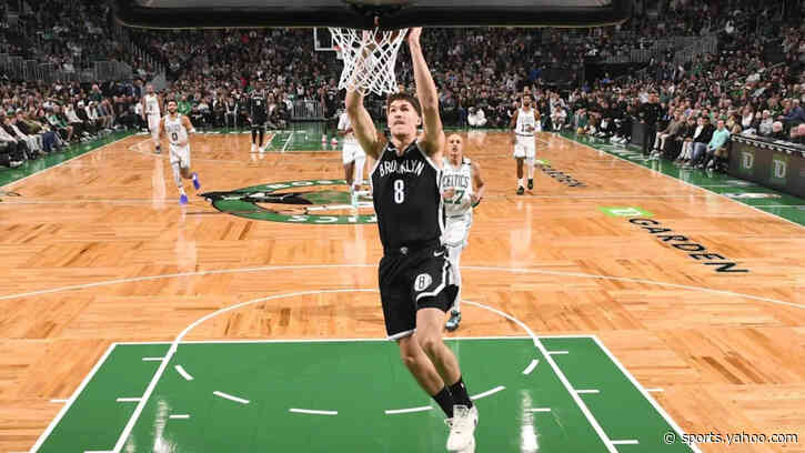 Nets’ Egor Demin forced to exit with right leg contusion