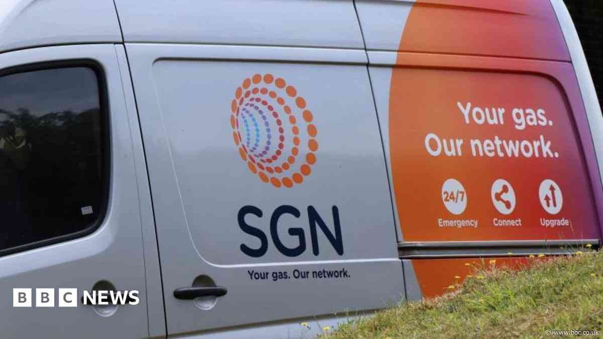 Three treated at scene after gas main ruptures