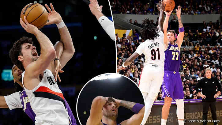 Luka Doncic’s 41-point masterpiece not enough as Lakers fall to Trail Blazers