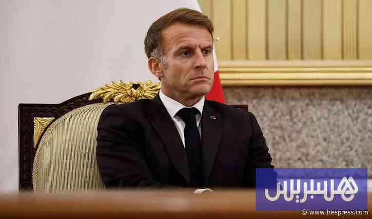 ماكرون يعلن تضامن فرنسا مع الإسبان