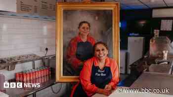 Chippy owner honoured with painting by royal artist