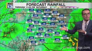 Quiet weather, but rain and cooler temperatures ahead