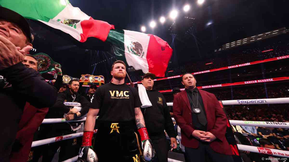 Canelo vs. Mbilli: 15 numbers to know before Saturday's title fight