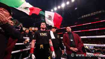 Canelo vs. Mbilli: 15 numbers to know before Saturday's title fight