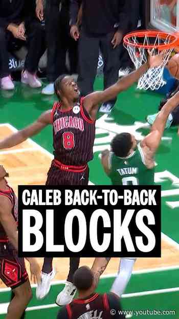 Back-to-back ATHLETIC blocks from Caleb