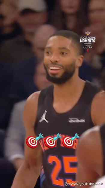 WIDE OPEN MIKAL THREEEEEE #nyknicks #nba #basketballshorts #mikalbridges