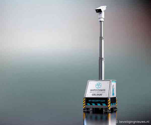 Mobiele cameramast voor brandpreventie