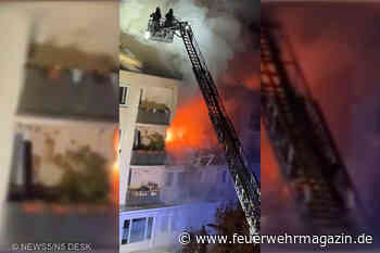 Nach Explosion: Wohnhaus zu instabil für eine Suche
