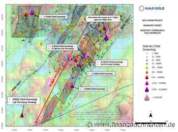 Bohrstart bestens vorbereitet: Kalo Gold - Neuer Goldfund weitet Trendkorridor auf 4,3 km aus