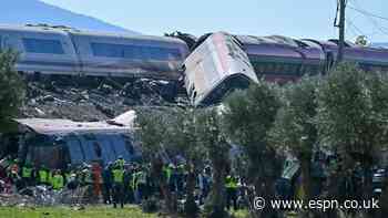 Copa del Rey games postponed after train crash