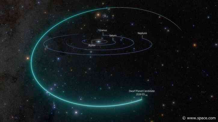 Astronomers found a mysterious object beyond Neptune, and it could be a new dwarf planet