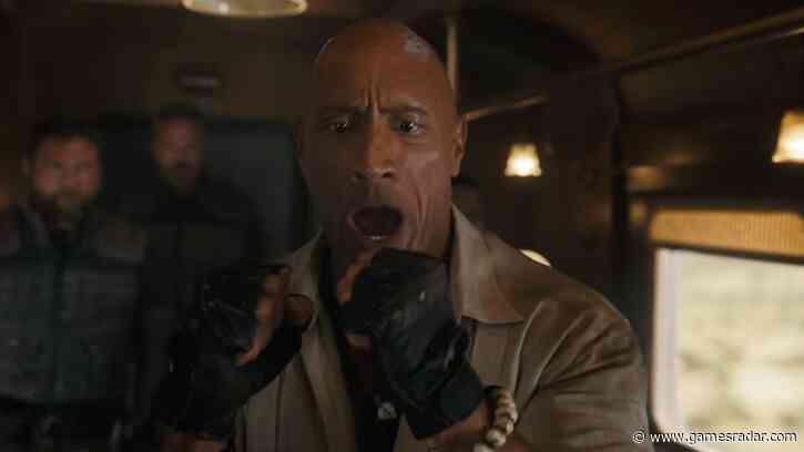 Dwayne Johnson gets snapped up by a hippo and falls in love with Jack Black in new trailer for final Jumanji movie