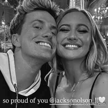 Jackson Olson’s Girlfriend Maggie Sajak Reacts to His DWTS Elimination