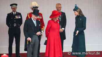Monogramm von König Charles in Tischsalz gestempelt: Extravaganzen beim Staatsbankett in Windsor