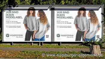 Große Plakate: Wer steckt hinter dem Augsburger  Modelable Veercrew?