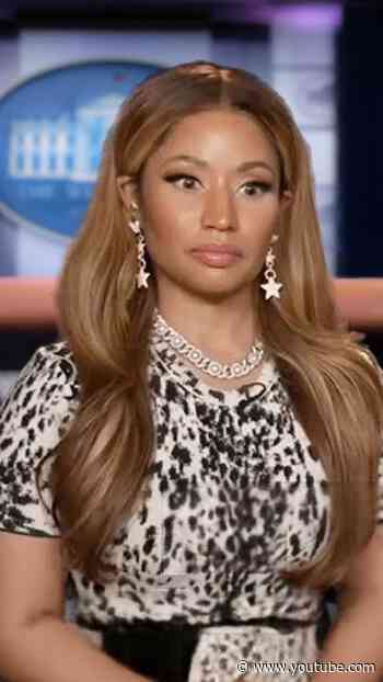 Nicki Minaj As Press Secretary