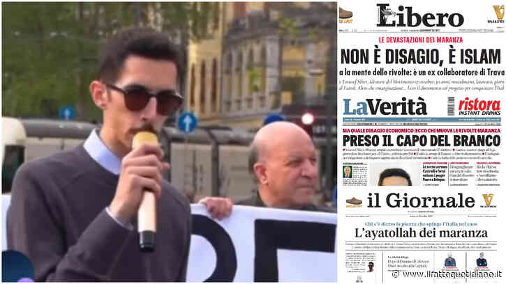 Da “ayatollah dei maranza” a “ideologo eversore”. Youssef Siher, così i giornali hanno sbattuto il mostro in prima pagina