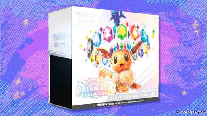 The Pokémon TCG Prismatic Evolutions Elite Trainer Box is below market price on Amazon — save $130 with rare deal