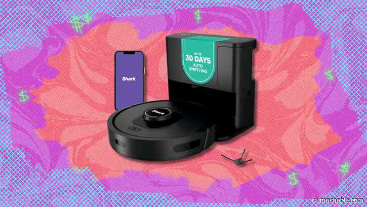 This AI-powered robot vacuum from Shark is almost $300 off at Amazon