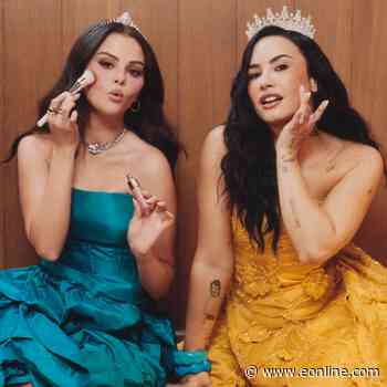 Demi Lovato and Selena Gomez’s Rare Beauty Reunion Takes the Crown