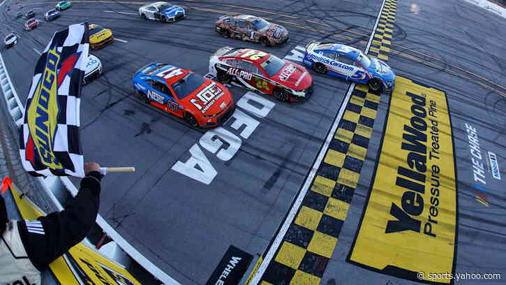 Kyle Larson wins NASCAR Cup Series race at Talladega in 2026 Chase