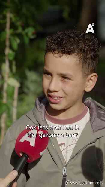 Ilias en Evert hebben samen een volkstuintje