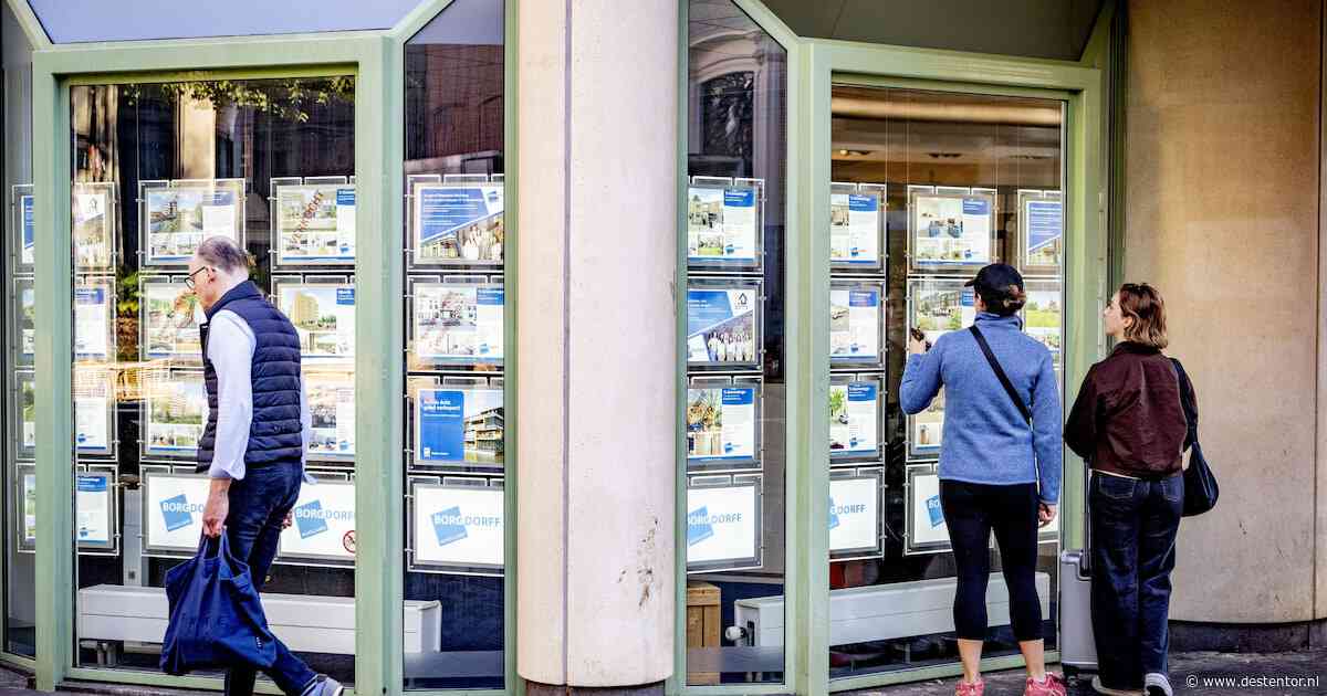 Van de huizen in Harderwijk werd 90 procent binnen drie maanden verkocht