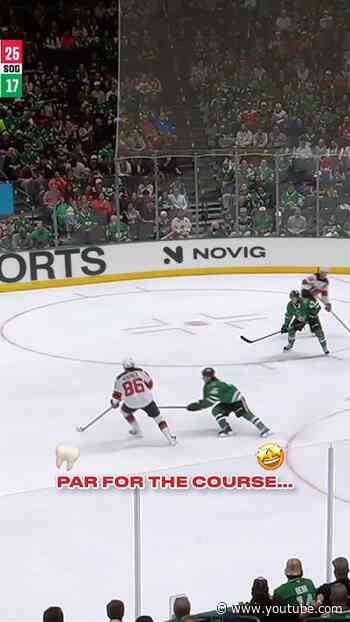 At this point, its canon for Jack to lose a jib then score a goal. #shorts #njdevils #jackhughes