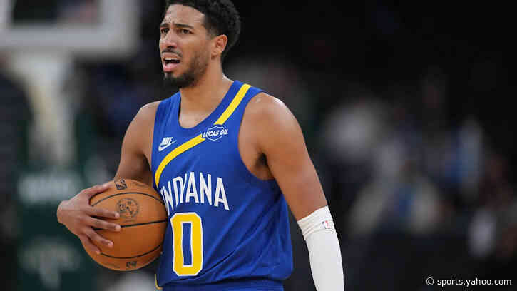 Report: Pacers' Tyrese Haliburton to miss time with left hamstring strain
