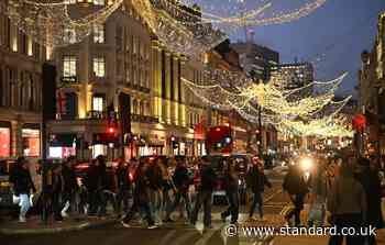 London’s Christmas lights switch-on: Key locations and dates