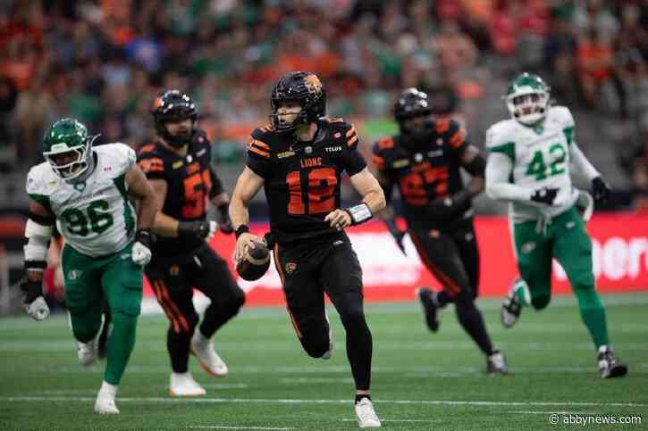 THE MOJ: B.C. Lions host Roughriders Saturday in CFL West Division semifinal