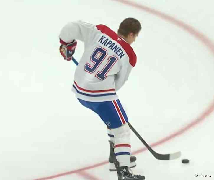 Oliver Kapanen is no longer the center on the first line
