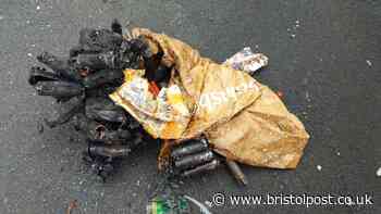 Batteries that sparked bin lorry fire pictured
