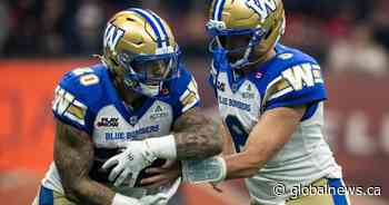 Toronto Argos, B.C. Lions host CFL semifinal games