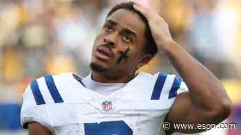 Sources: Colts WR Downs requests trade; RB Taylor hasn't, per Steichen
