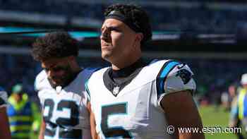 Pass rusher Phillips among four Panthers ruled out for TNF vs. Packers