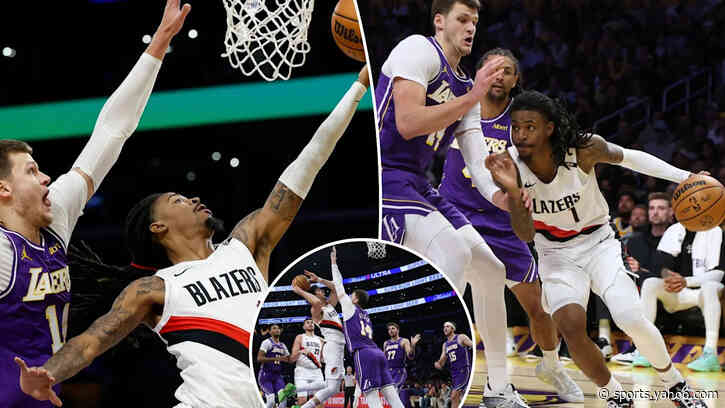 Lakers’ ‘linebacker’ of defense takes accountability for pathetic D in loss to Blazers