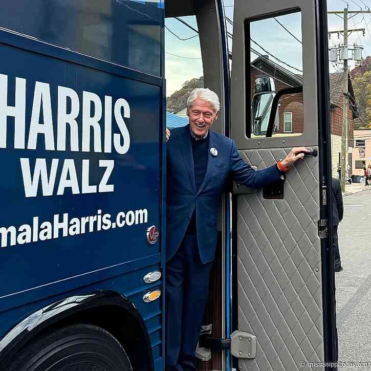 Former President Bill Clinton to campaign in Mississippi for Scott Colom