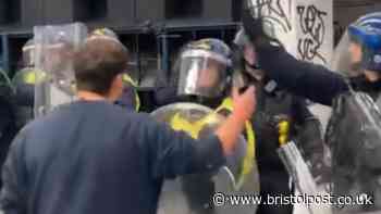 Clash between Lawrence Hill ravers and police caught on video