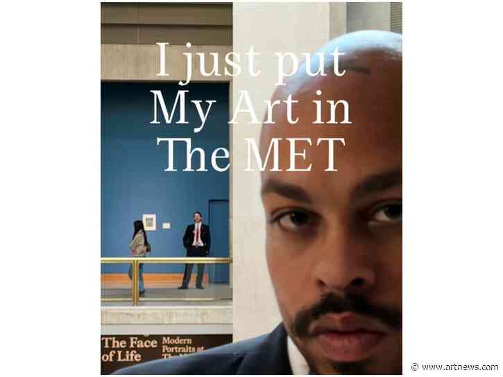 LA Artist Snuck His Own Drawing onto the Met’s Walls and Filmed It