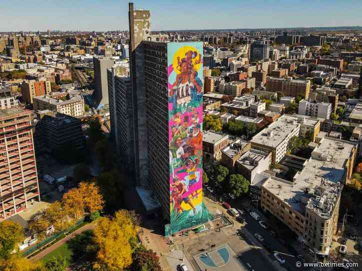 A NYCHA development in the South Bronx is now home to the tallest mural in the United States