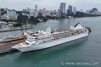 They bought cabins to live on a cruise ship. High fuel costs got them kicked off in Cambodia.