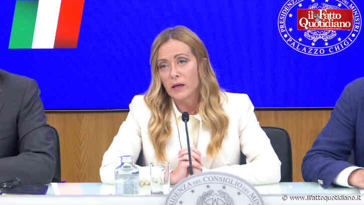 Meloni, la manovra elettorale ascolta anche i giovani: “Li abbiamo visti in piazza, ma non diamo risposte a chi sfascia le vetrine ma a chi vuole dimostrare il suo talento”