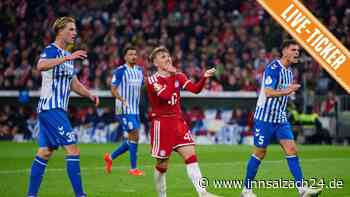 Bayern gegen Magdeburg jetzt live: Bayern drückt, aber FCM bleibt mutig