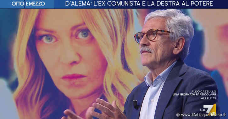 “Fatico a prendere Meloni sul serio. Risponde alle proteste con botte e arresti”: così D’Alema su La7