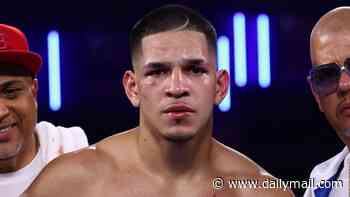 Professional boxer Edgar Berlanga arrested after striking baby mama on the head with a pistol in heated dispute