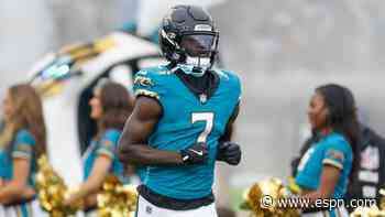 Jags' Thomas trying to ignore familiar trade talk, 'flush' clunker in London